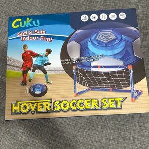 Blue Hover Soccer Set for Kids